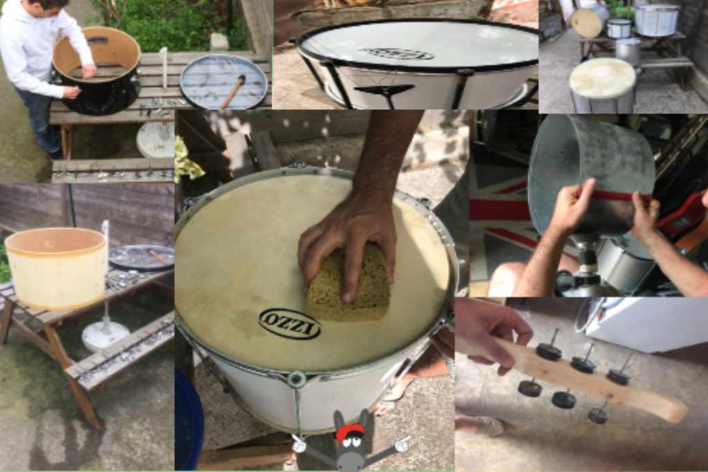 Des Percussions Brésiliennes fait maison !