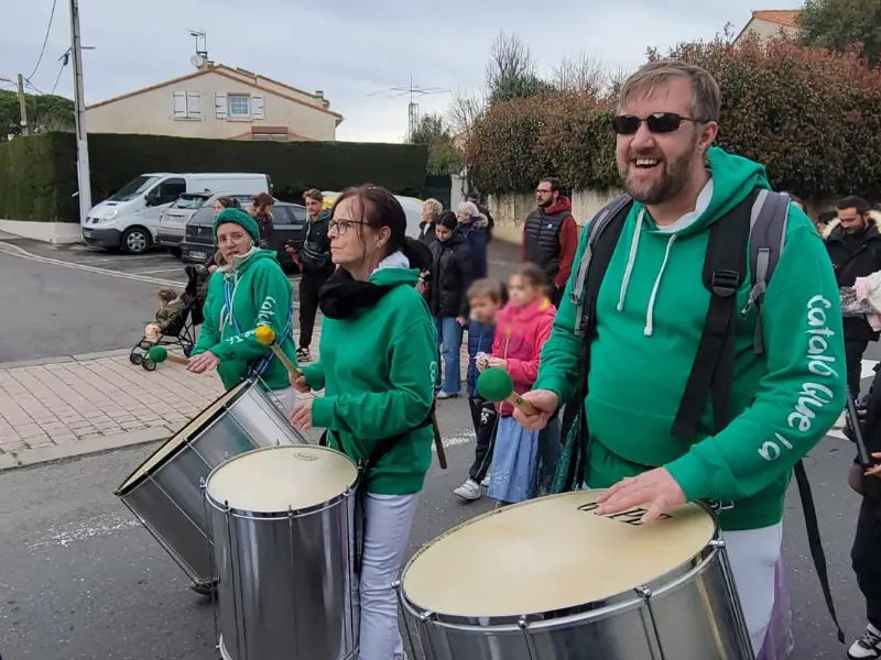 <div>Surdos du carnaval de Villelongue-de-la-Salanque.</div>