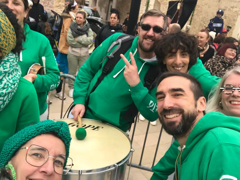 <div>Jury du meilleur déguisement au carnaval de Villelongue-de-la-Salanque.</div>