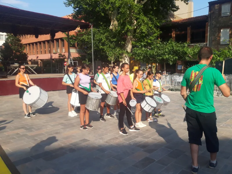 Atelier percussions jeunes de Thuir 66 