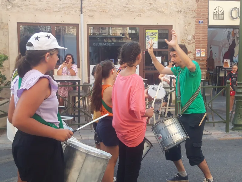 Atelier percussions jeunes de Thuir 66 